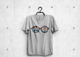 Summer Vacation T-Shirt Sunglasses