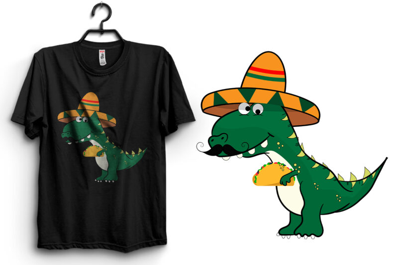 Dinosaur Cinco De Mayo