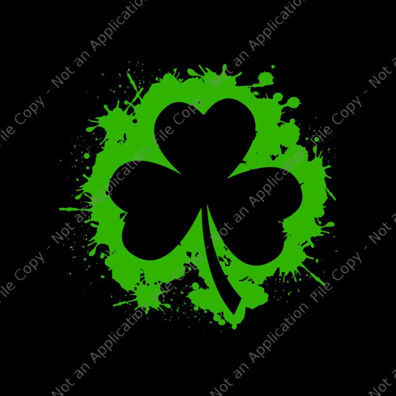 Irish Pride Clover Leaf Svg, Saint Irish Pats St. Patrick’s Day Svg, Shamrock Svg, Irish Svg, St.Patrick Day Svg