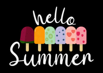 “Hello Summer” Summer Ice cream
