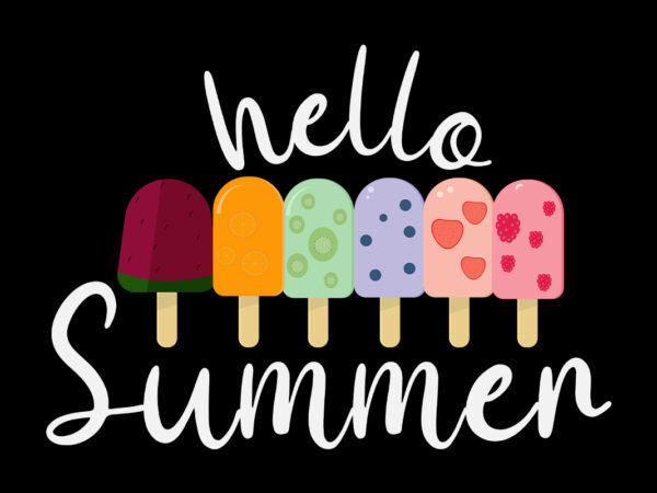 “hello summer” summer ice cream