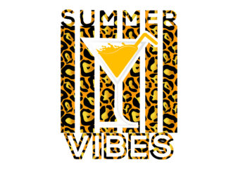 Summer Vibes t shirt template vector