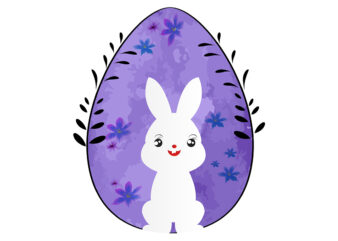 Easter Day Bunny vector clipart