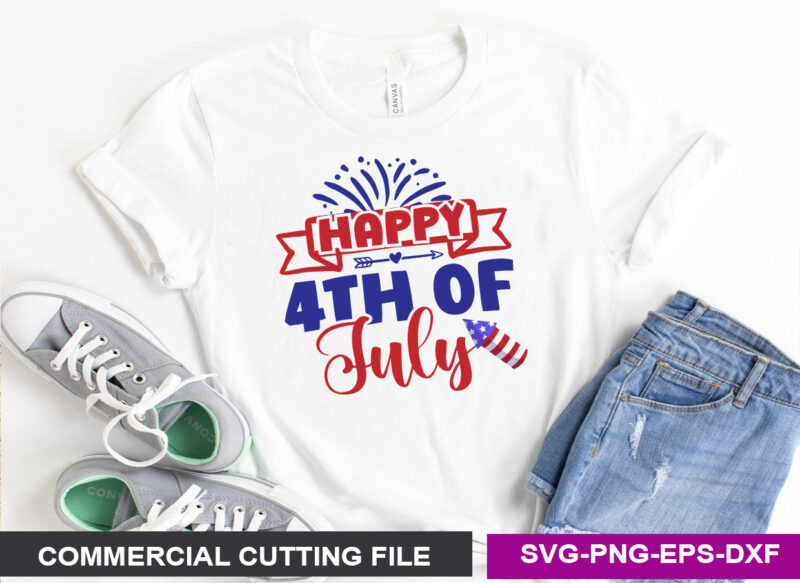 4th July SVG T shirt Design Bundle