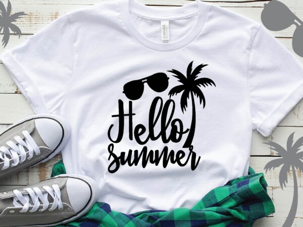 Hello summer t-shirt