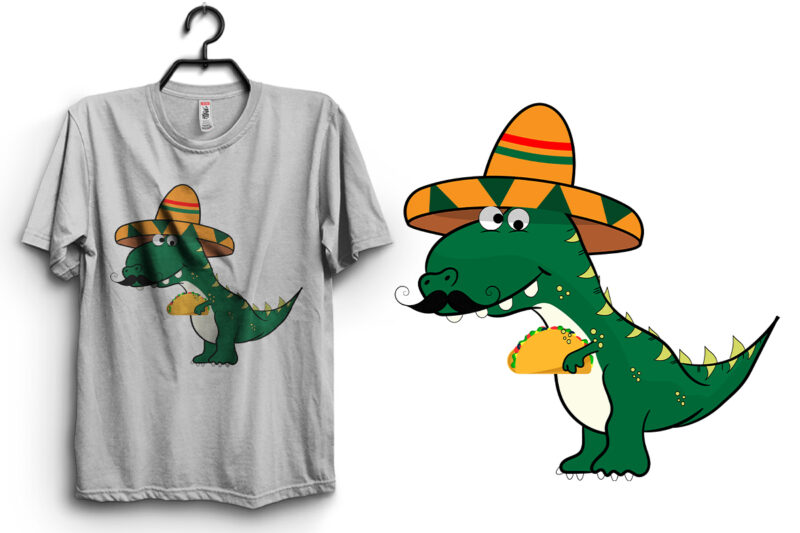 Dinosaur Cinco De Mayo