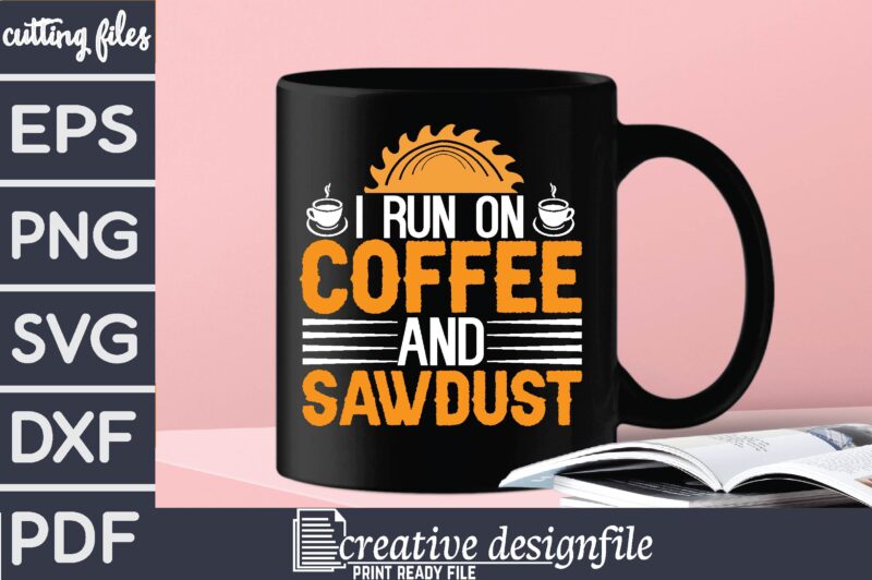i run on coffee and sawdust T-Shirt