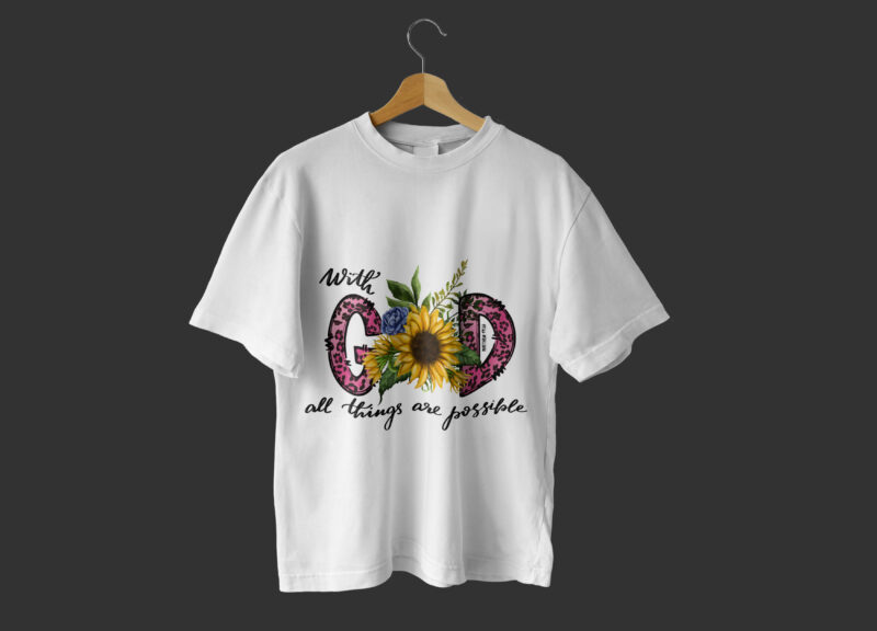 6 Files Of God Tshirt Design