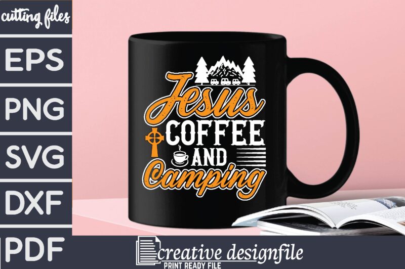 jesus coffee and camping T-Shirt