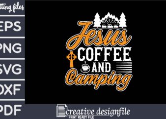 jesus coffee and camping T-Shirt