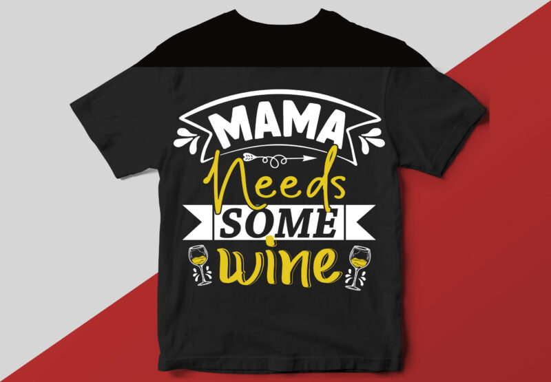 Wine T shirt Design Bundle