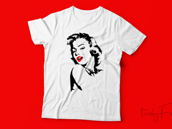 Marilyn monroe smiling face t shirt art for sale