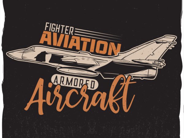 Military combat aircraft, t-shirt design