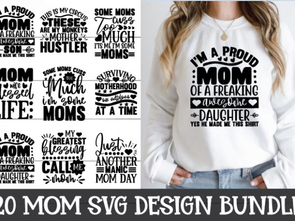 Mom svg bundle, mom svg quotes t shirt designs for sale