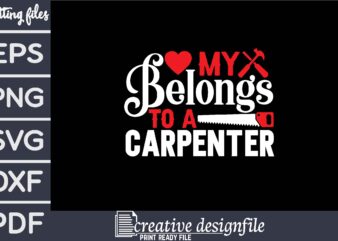 my belongs to a carpenter T-Shirt