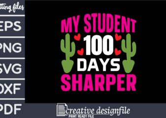 my student 100 days sharper T-Shirt