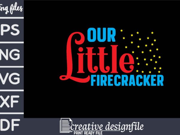 Our little firecracker t-shirt