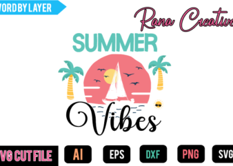 Summer Vibes T Shirt design