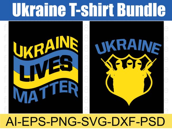 Ukraine t-shirt bundle