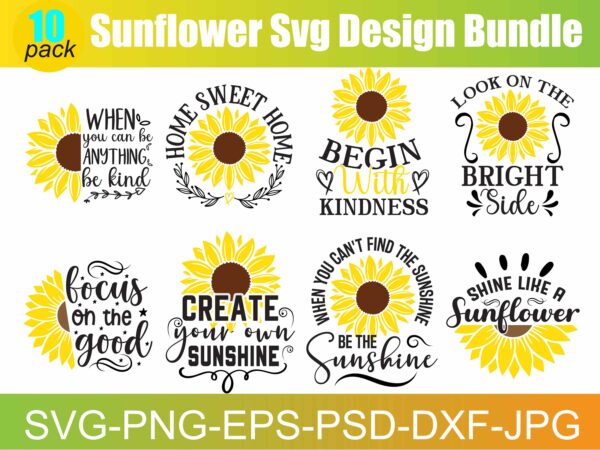 Sunflower svg files for cricut, sunflowers svg, sunflower mandala svg, love svg, inspirational svg, christian png, flower svg, quote svg t shirt template vector