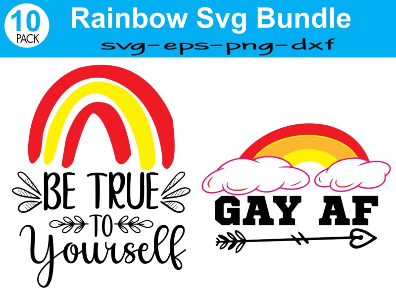 Rainbow SVG Bundle,Cloud,Weather svg,Rainbow,Cut file,Kids,Baby,PNG,Printable,Cricut,Silhouette,Commercial use,Instant download