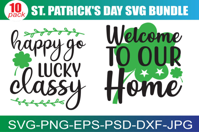 St. Patrick’s Day SVG Bundle, St Patrick’s Day Quotes, Gnome SVG, Rainbow svg, Lucky SVG, St Patricks Day Rainbow, Shamrock,Cut File Cricut