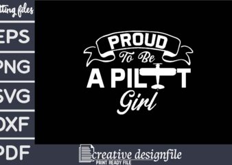 proud to be a pilot girl T-Shirt