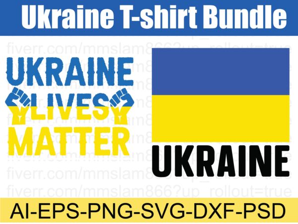 Ukraine t-shirt bundle