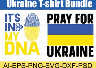 Ukraine T-shirt bundle