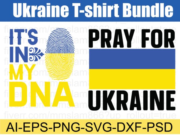 Ukraine t-shirt bundle