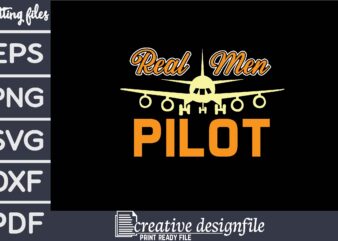 real men pilot T-Shirt