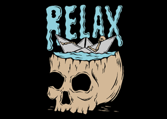 Relax T-Shirt Design