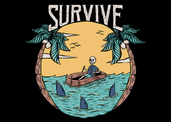Survive T-Shirt Design
