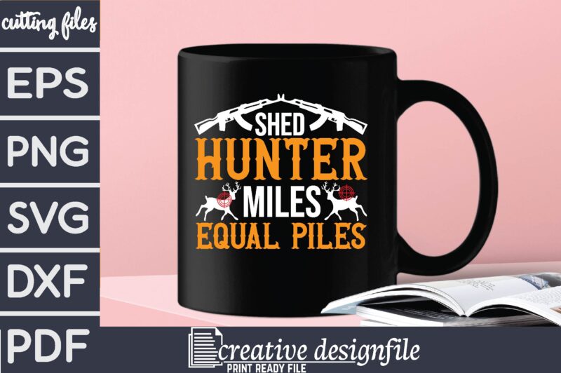 shed hunter miles equal piles T-Shirt