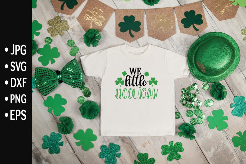 St-Patricks-day svg bundle t shirt template vector