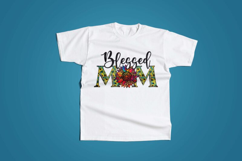 Blessed Mom Tshirt Design