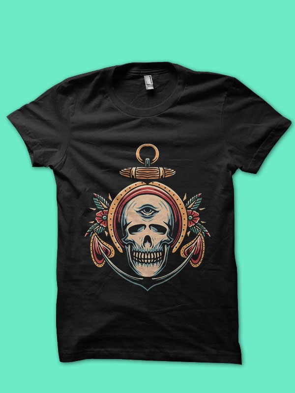 skull and anchor oldschool