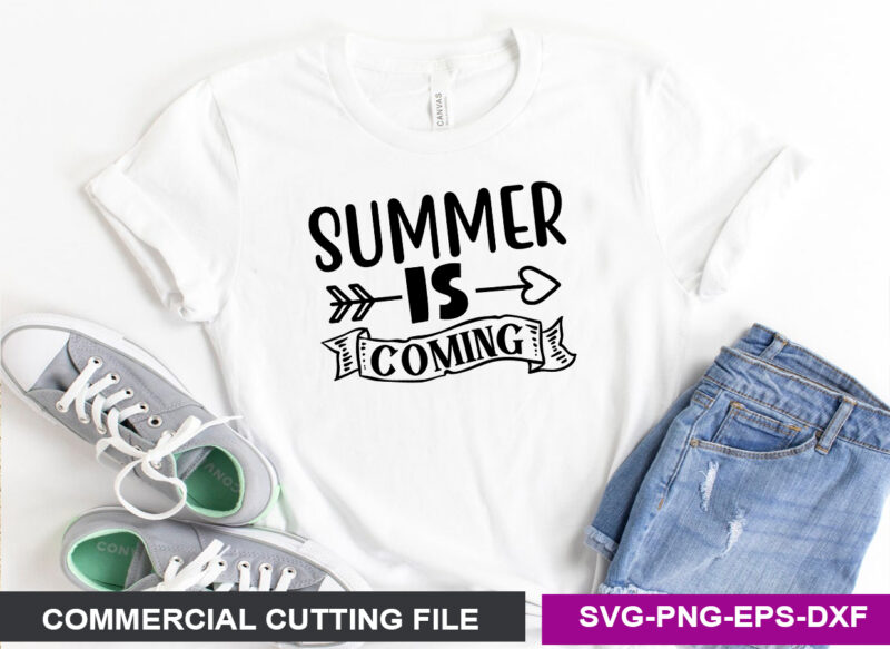 Summer SVG T shirt Design Bundle