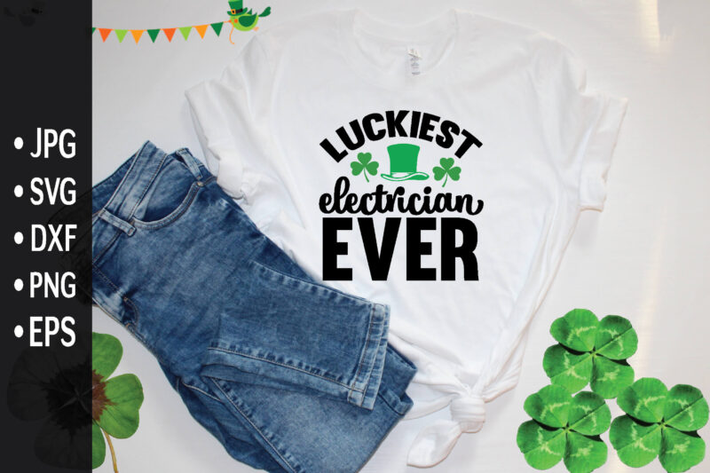 St-Patricks-day svg bundle t shirt template vector