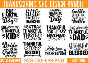 Thanksgiving SVG bundle t shirt designs for sale