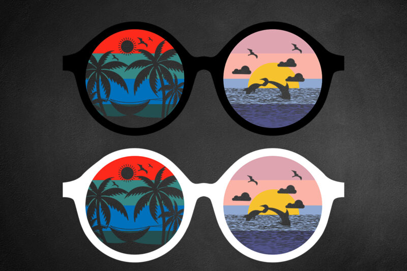 Summer Vacation T-Shirt Sunglasses