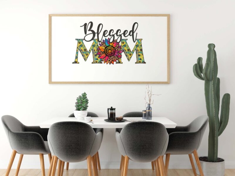 Blessed Mom Tshirt Design