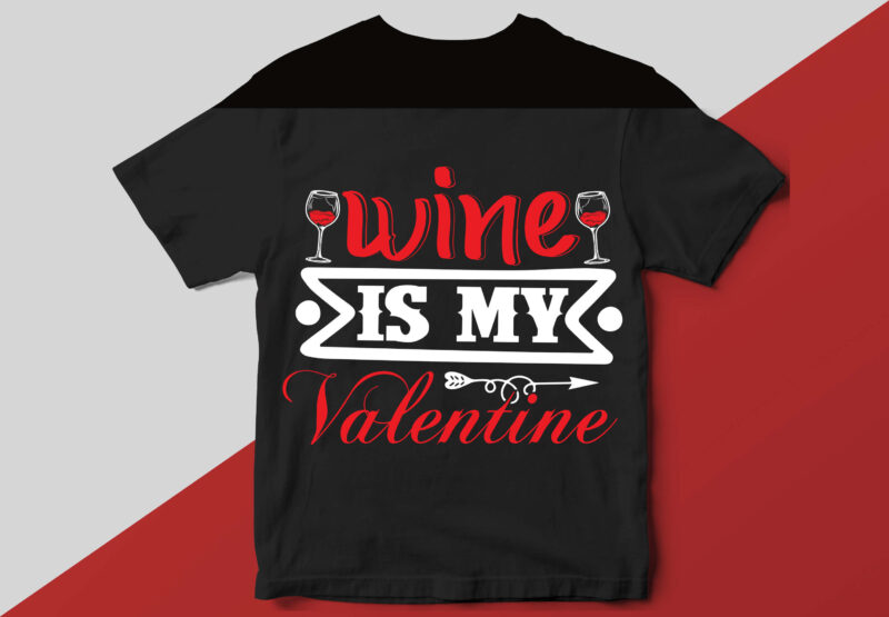 Wine T shirt Design Template