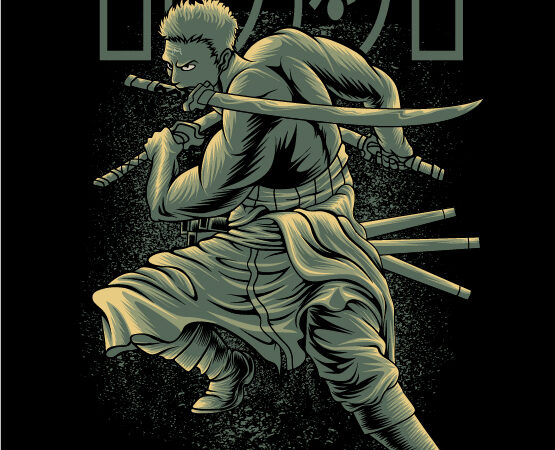 Roronoa zoro t shirt design online