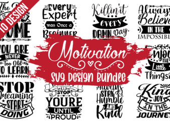 Motivation SVG Design Bundle