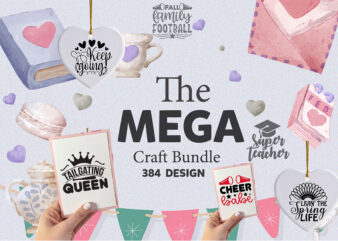The Mega Craft Bundle t shirt designs for sale