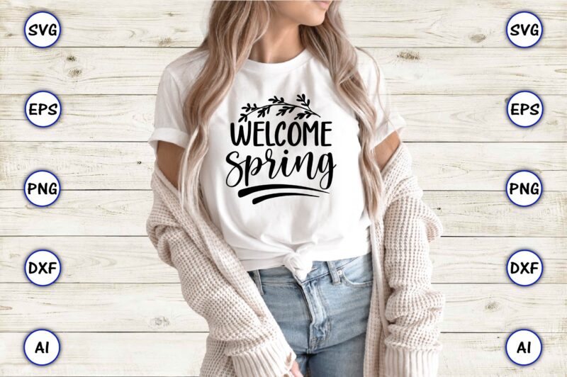 20 Spring vector t-shirt best sell bundle design, Spring svg bundle, Easter svg, Spring t-shirts, Spring design, Spring svg vector, Spring,Welcome spring svg, Flower svg, Spring svg, Hello Spring Svg,