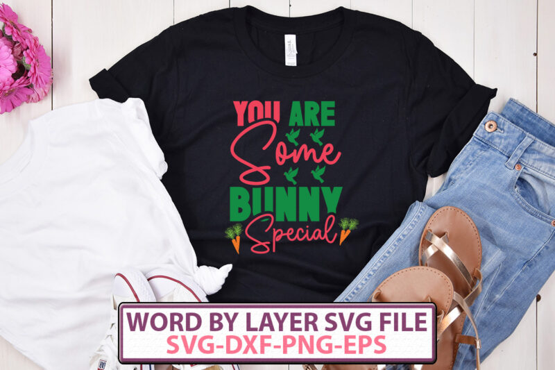 You Are Some Bunny Special t-shirt design,Happy Easter SVG Bundle, Easter SVG, Easter quotes, Easter Bunny svg, Easter Egg svg, Easter png, Spring svg, Cut Files for Cricut