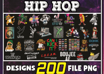 Bundle 200 Old School Hip Hop PNG, I Love Hiphop, Santa clause hiphop, 90’s hiphop, B-boy, hiphop class, elements of hiphop, Digital Download 1021946878 t shirt template