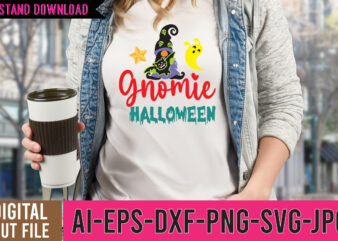 Gnomie Halloween Tshirt Design,Gnomie Halloween SVG Design,tshirt design,gnome sweet gnome svg,gnome tshirt design, gnome vector tshirt, gnome graphic tshirt design, gnome tshirt design bundle,gnome tshirt png,christmas tshirt design,christmas svg design,gnome